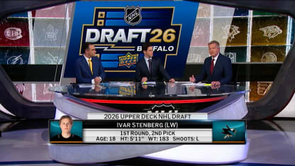 NHL Tonight: Ivar Stenberg gets drafted 2nd overall