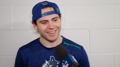 POSTGAME | DeBrusk at Sharks