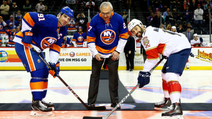 John Tonelli NYI faceoff