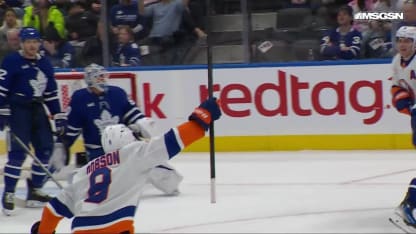 NYI@TOR: Horvat scores goal against Joseph Woll