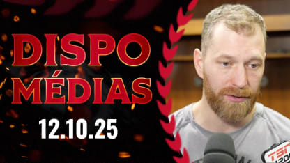 Dispo des médias de Claude Giroux 