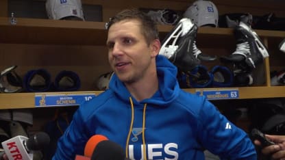 Schenn, Mailloux and Holloway on first day of camp