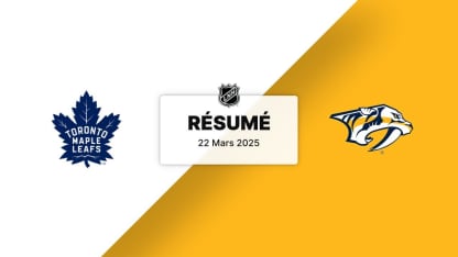 TOR vs NSH | Résumé 22/03/2025