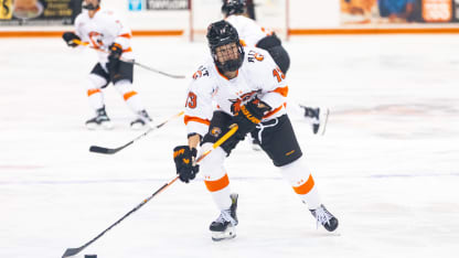 Color of Hockey Addie Alvarez hometown hero for RIT womens team