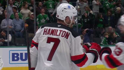 Hamilton scores in 900th game