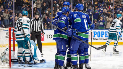 Rossi's first with the Canucks