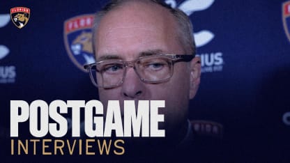 FLA at MIN: Paul Maurice - Postgame