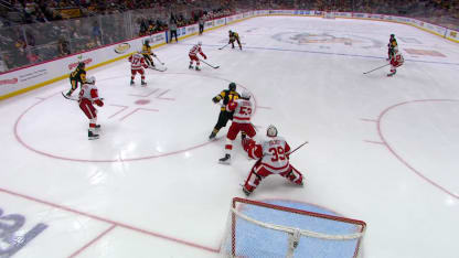 DET@PIT: Brazeau scores goal against Cam Talbot