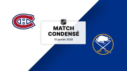 Match condensé : MTL @ BUF 15/01/2026