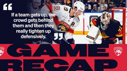 RECAP: Canucks 5, Panthers 2