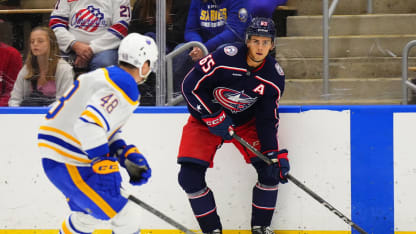 blue jackets drop prospects challenge game to sabres