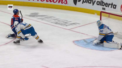 STL@EDM: Mangiapane scores goal against Jordan Binnington
