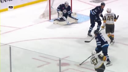 Barbashev tips in Theodore's shot