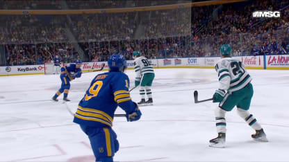 SJS@BUF: Tuch scores goal against Yaroslav Askarov