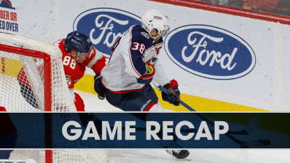 Columbus Blue Jackets Florida Panthers game recap March 6