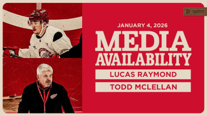 Lucas Raymond, Todd McLellan Media | Jan. 4, 2026