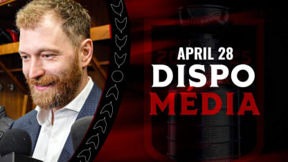 Claude Giroux dispo médias - 28 avril