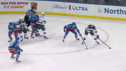 MIN@NYR: Brodin scores goal against Igor Shesterkin