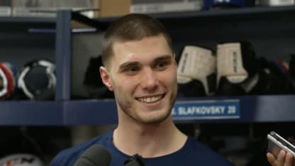 Postgame vs. NYI: Slafkovsky