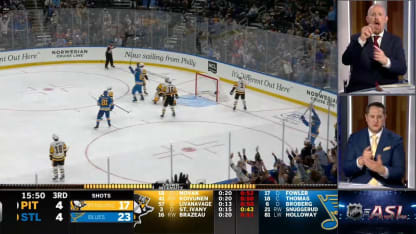 NHL in ASL: Holloway buries a wrister