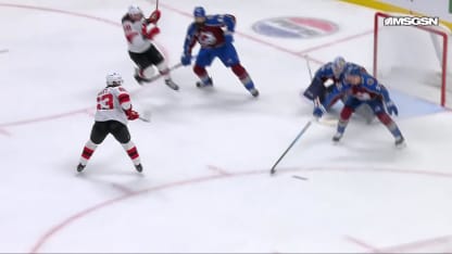 NJD@COL: Hughes scores goal against Scott Wedgewood