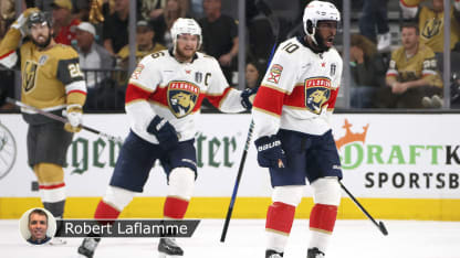 Duclair game 1 final badge Laflamme