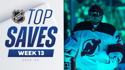 Top Saves from Week 13 of the 2024-25 NHL Season