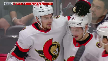 Batherson scores on the rush