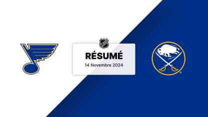 STL vs BUF | 14 11, 2024 | Résumé