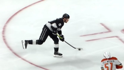 ANA@LAK: Kopitar scores goal against Lukas Dostal