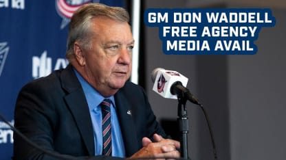 GM Don Waddell Free Agency Media Availability 