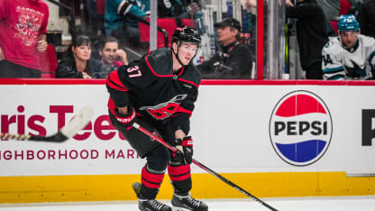 Svechnikov getting his points, but knows where he must be better