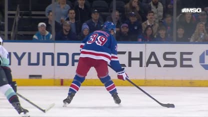 SEA@NYR: Carrick scores goal against Philipp Grubauer