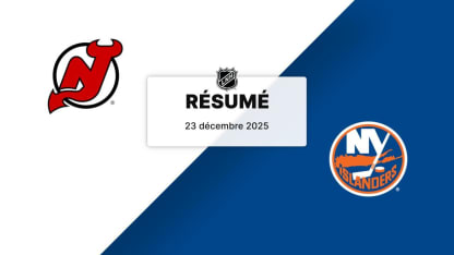 NJD vs NYI | Résumé | 23/12/2025