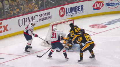 Aliaksei Protas with a Goal vs. Pittsburgh Penguins