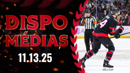 Dylan Cozens dispo médias après le match contre BOS