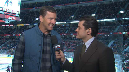 Eli Manning hockey dad Ottawa Senators Devils