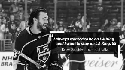 Drew Doughty wants to re-sign with LA Kings