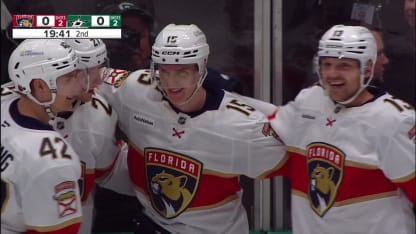 FLA at DAL: Lundell dazzles to open scoring