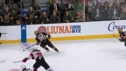 NJD@VGK: Karlsson scores goal against New Jersey Devils