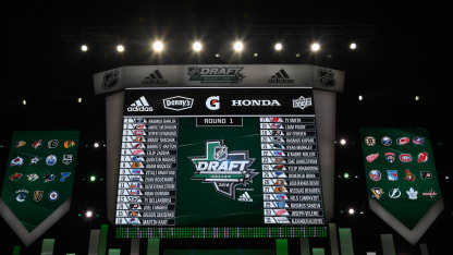 2018 NHL Draft board stage first round June 22 Dallas