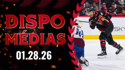 Claude Giroux dispo médias après le match contre COL