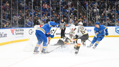 VGK@STL: Schenn scores game-winning goal