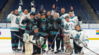 New York City Pride Hockey Alliance Skates at UBS Arena