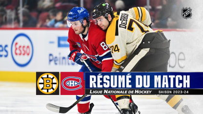 Résumé : BOS @ MTL 14/03/2024
