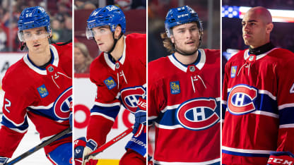 Canadiens reassign four players to Laval