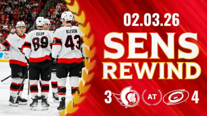 Sens Rewind: Sens Battle Back but Fall Short vs Canes