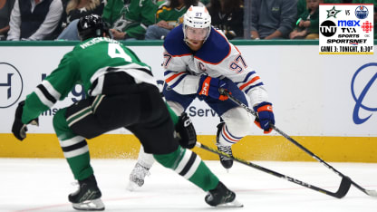 Edmonton returns home after splitting first two games in Dallas