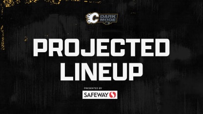 Projected Lineup - Flames vs. Ducks - 02.04.24