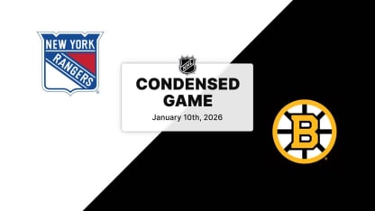 NYR at BOS | Condensed Game